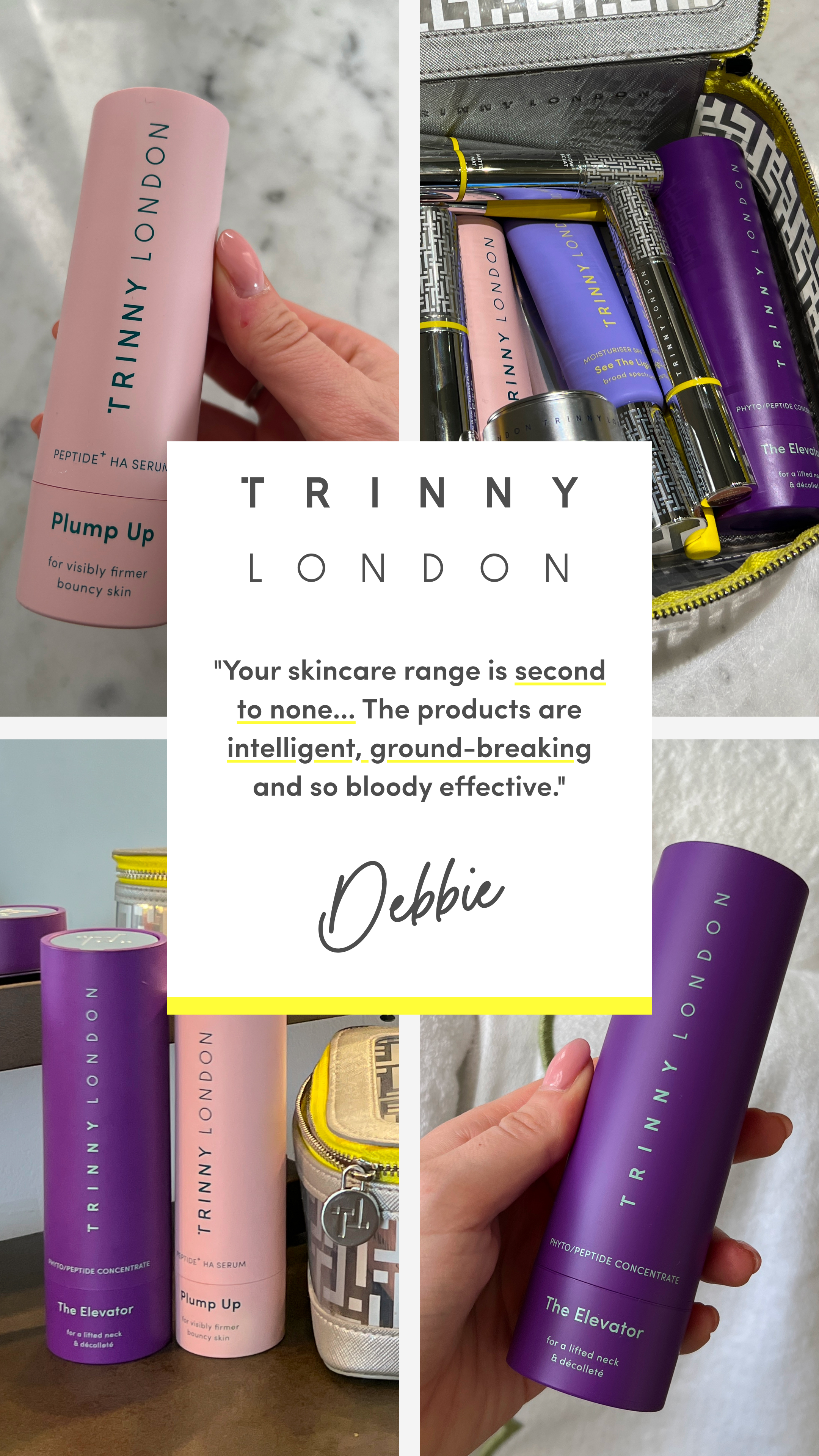 Trinny London Facebook ad