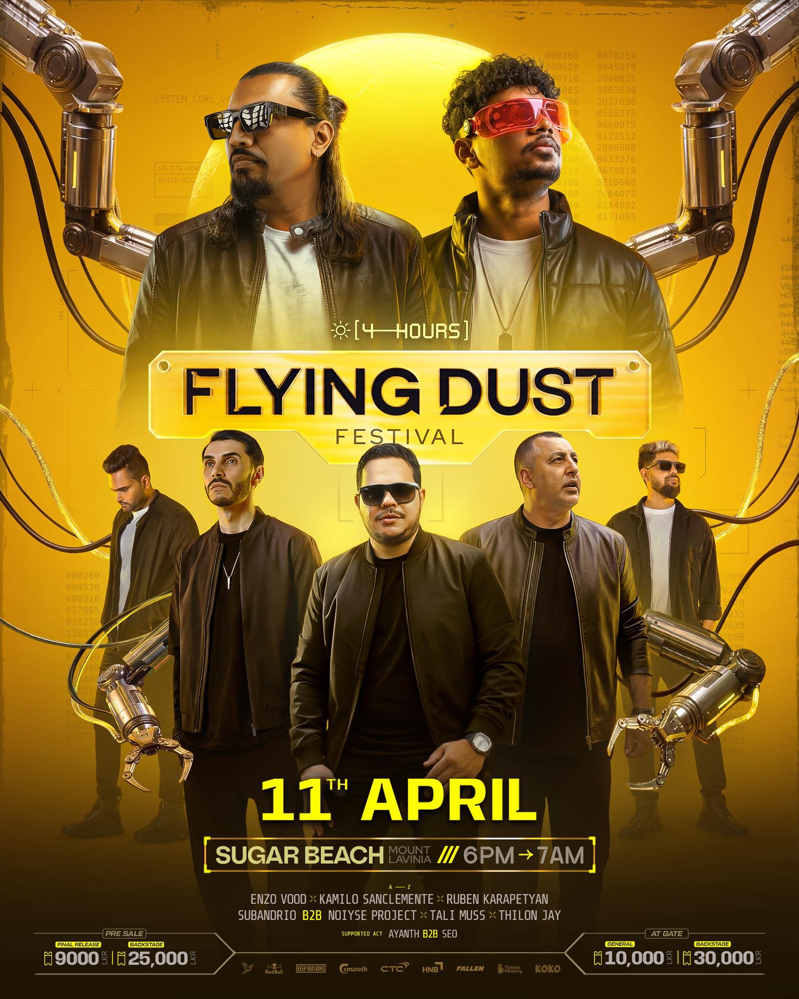 FLYING DUST Facebook ad: TicketsMinistry