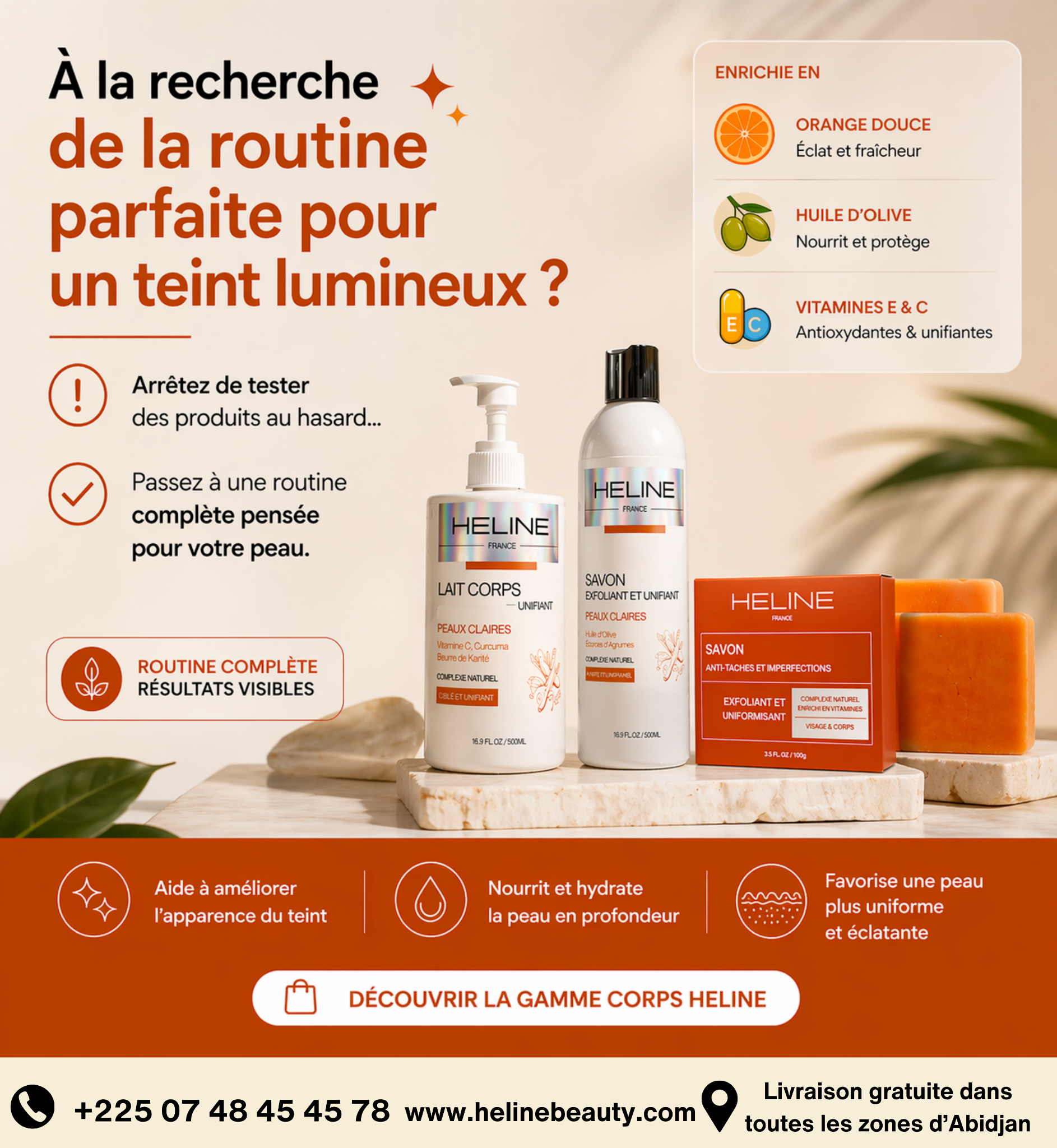Heline Facebook ad