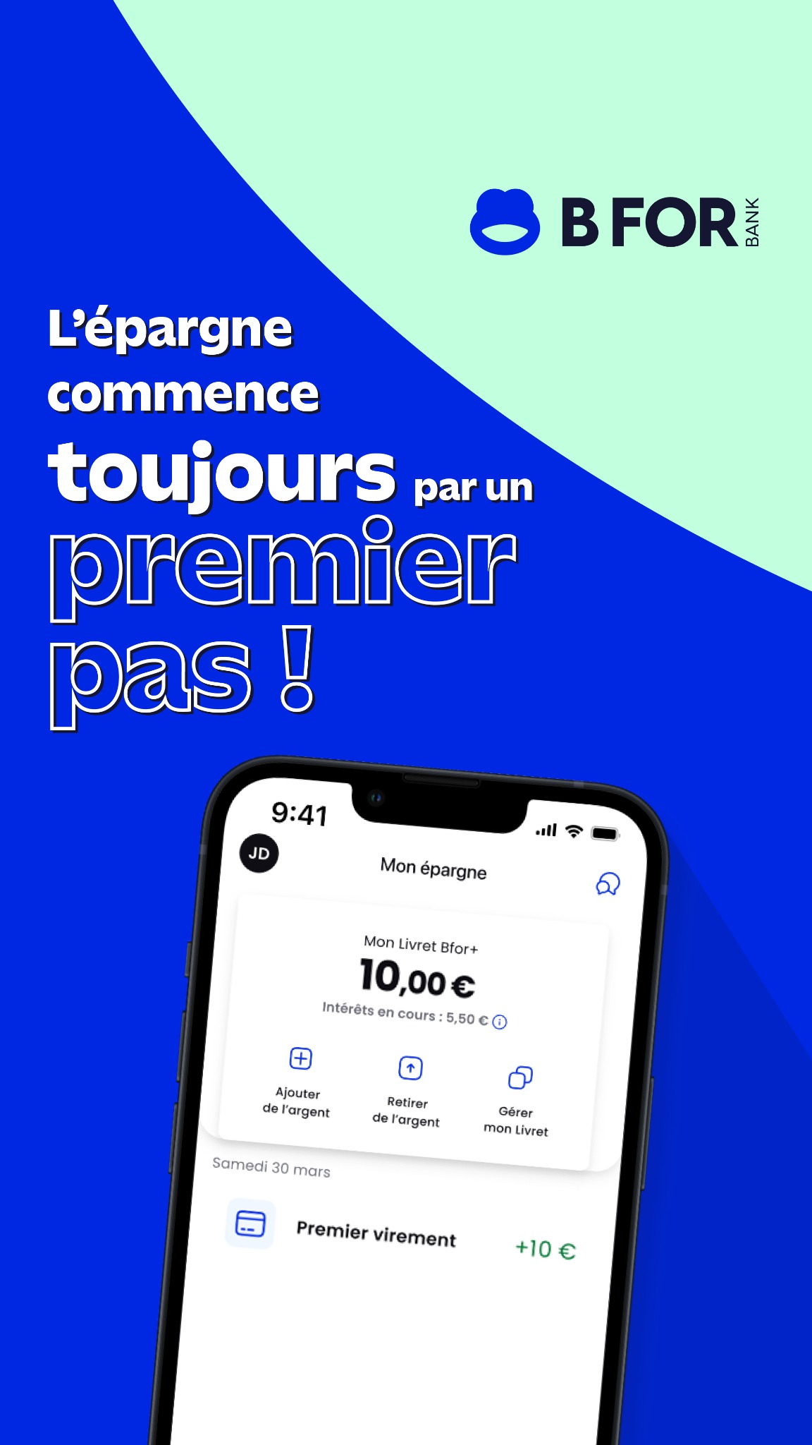 BforBank Facebook ad