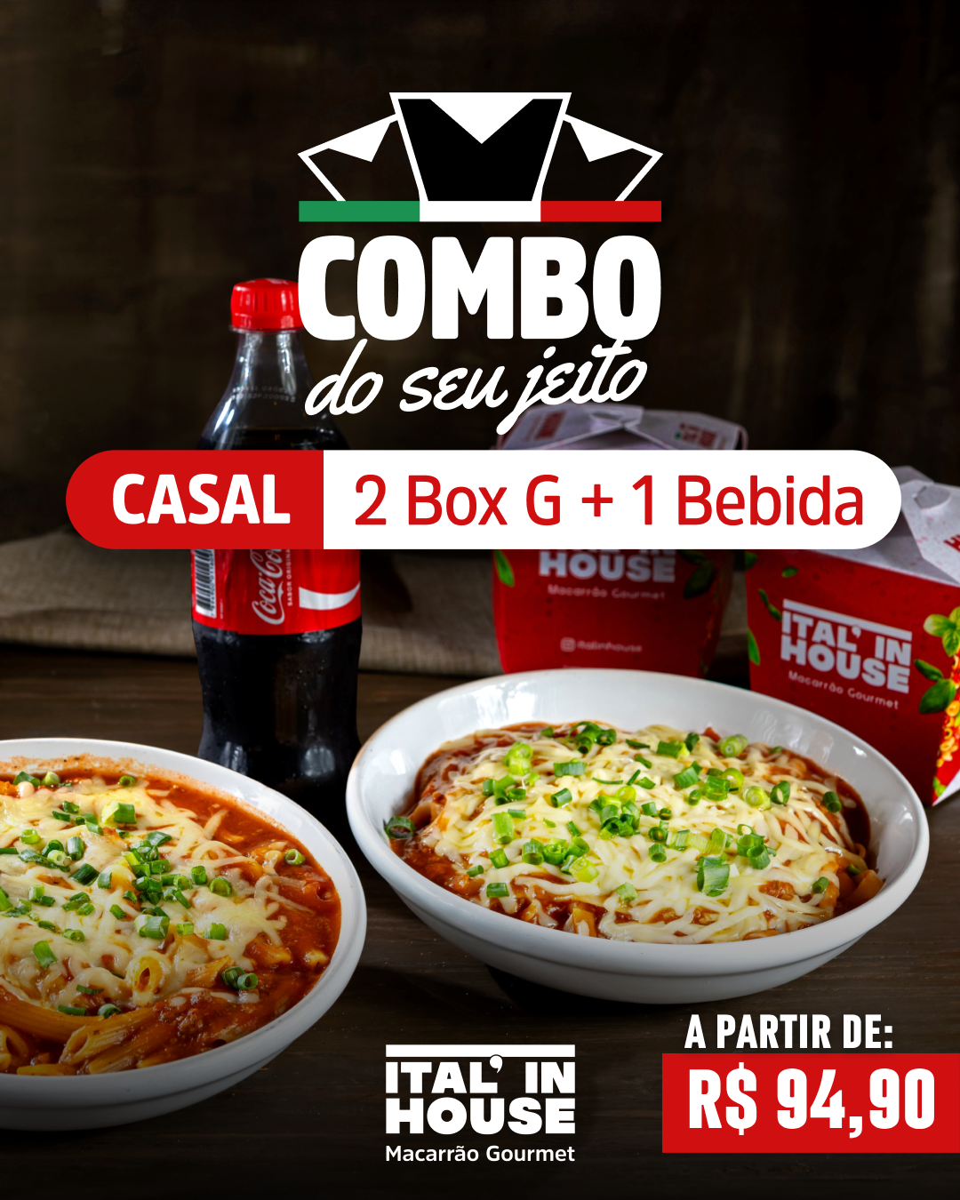 Ital'in House São José SC Facebook ad: PEÇA AQUI --->