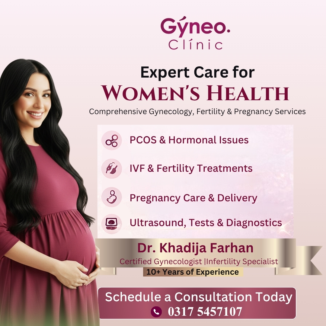 Gyneo Clinic Facebook ad: Advanced Gyne & Fertility Solutions