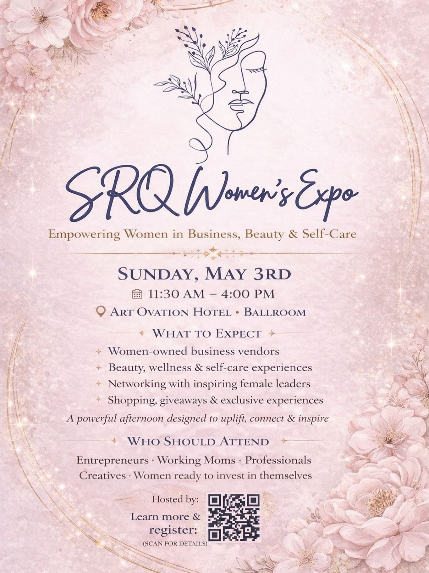 SRQ Women’s Expo Facebook ad: SRQ Women’s Expo is BACK!