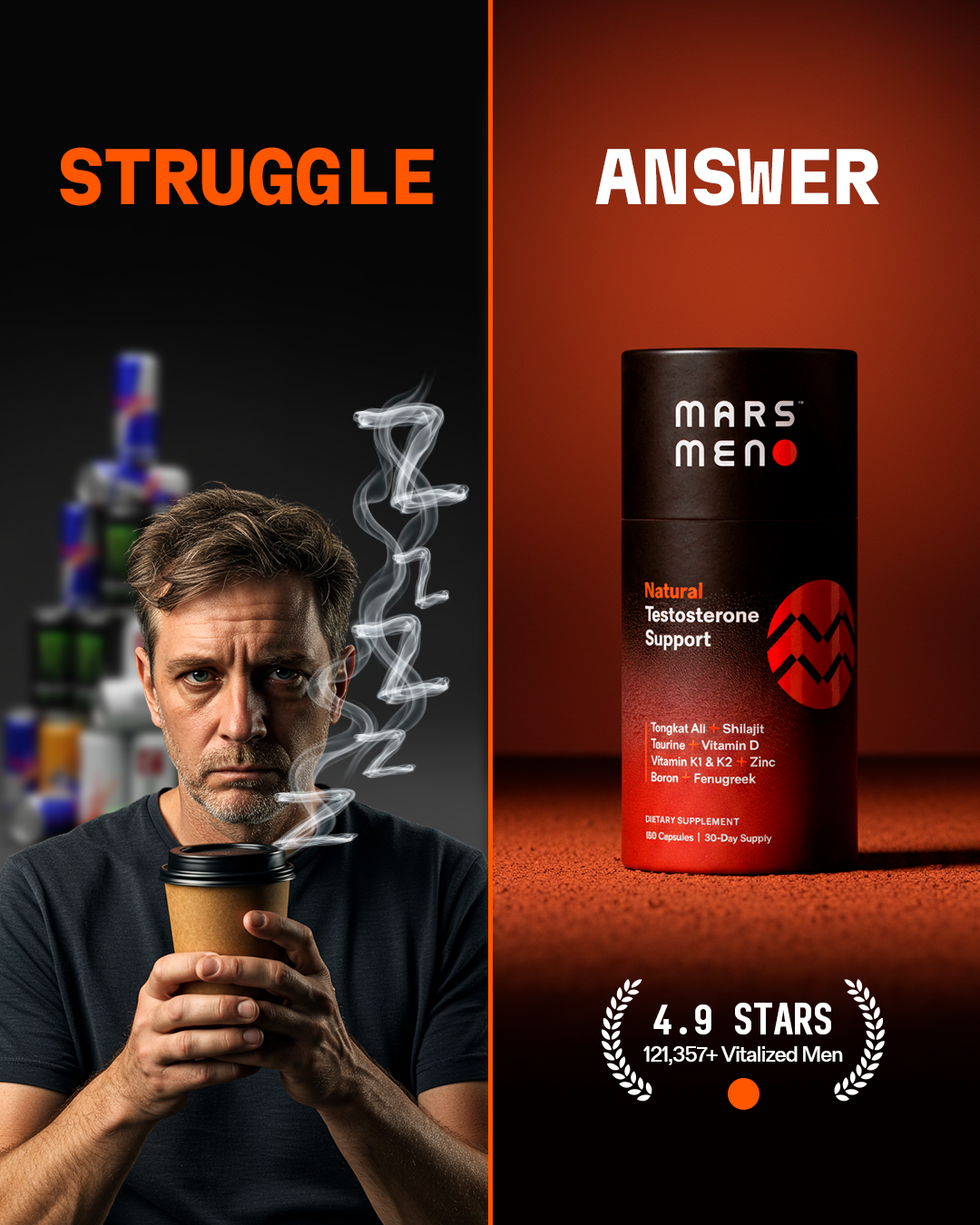 Mars Men Facebook ad