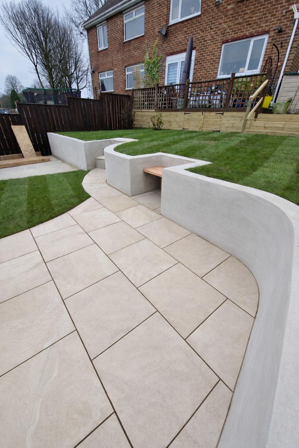 Bishops Groundworks Ltd Facebook ad: Garden Transformations