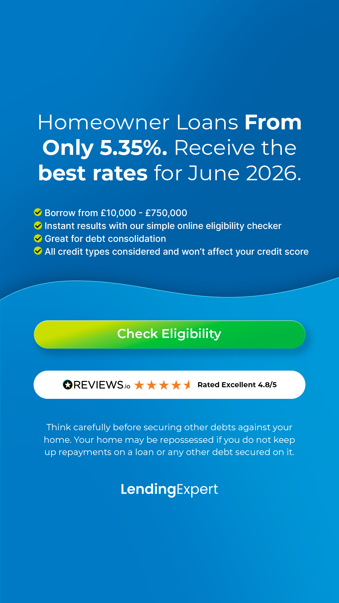 Lending Expert Facebook ad
