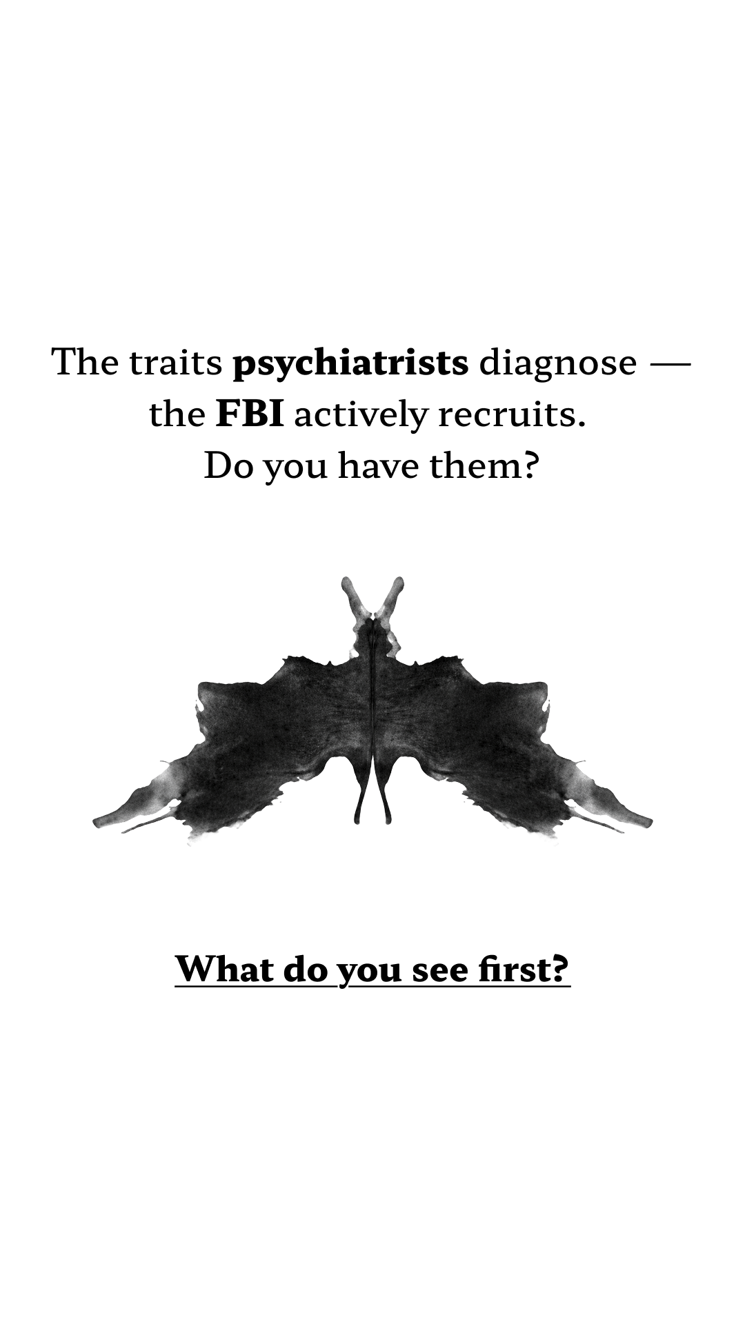 Brain Health Check Facebook ad