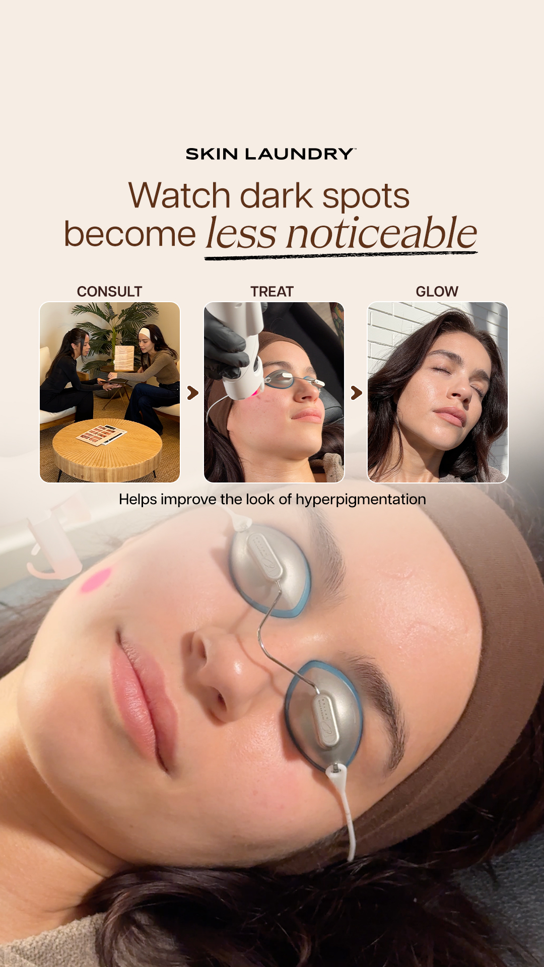 Skin Laundry Facebook ad