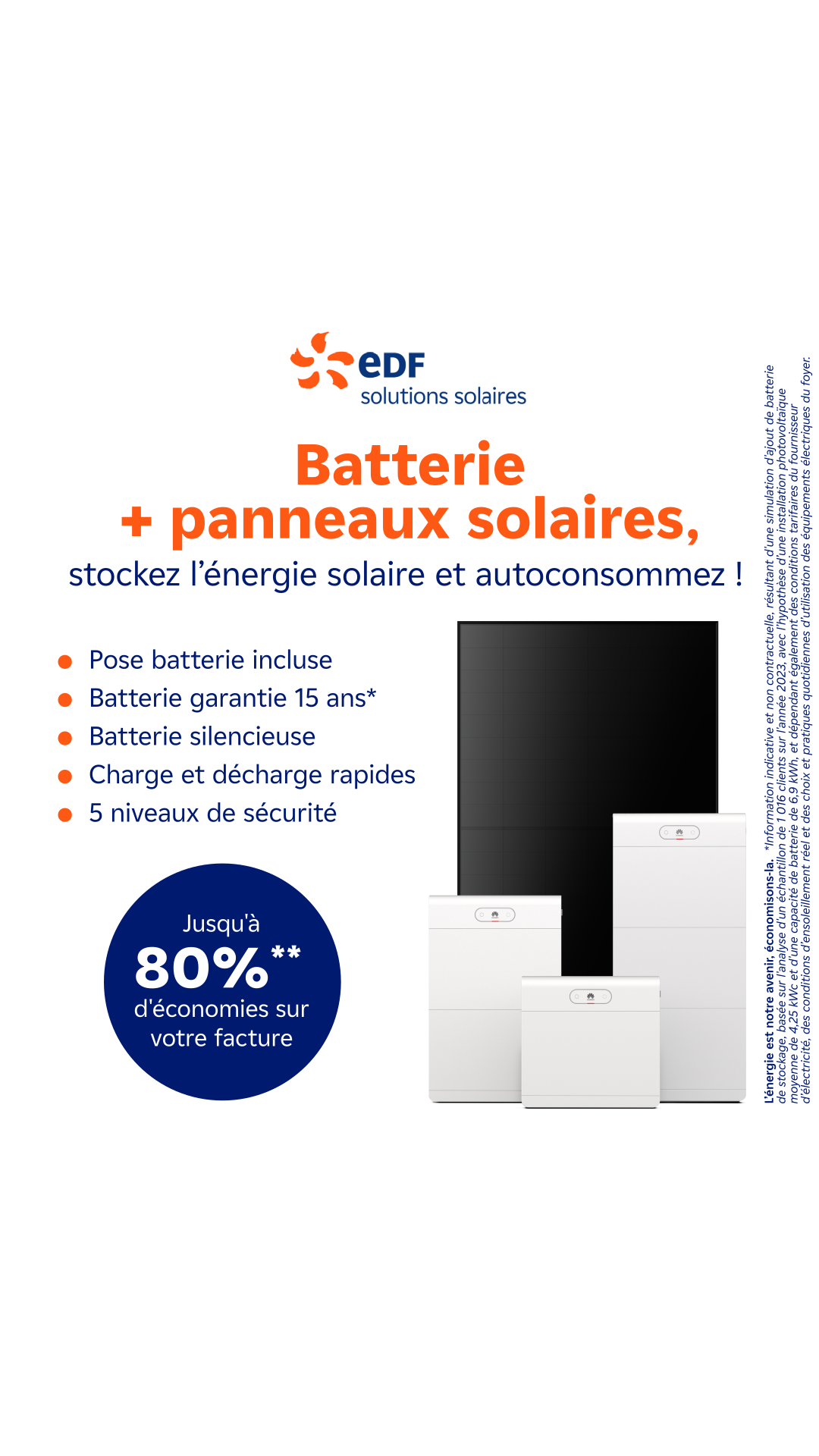 Mes offres EDF solutions solaires Facebook ad