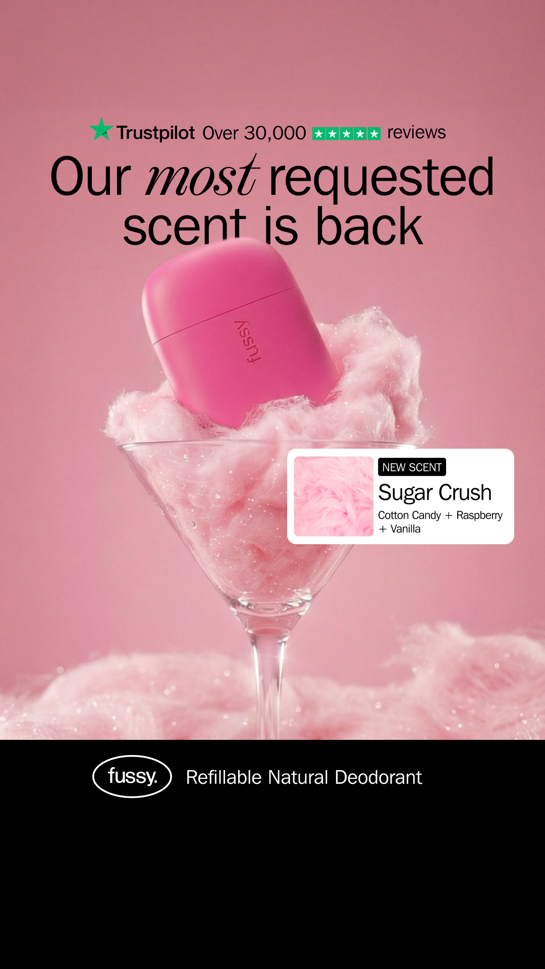 Fussy Facebook ad