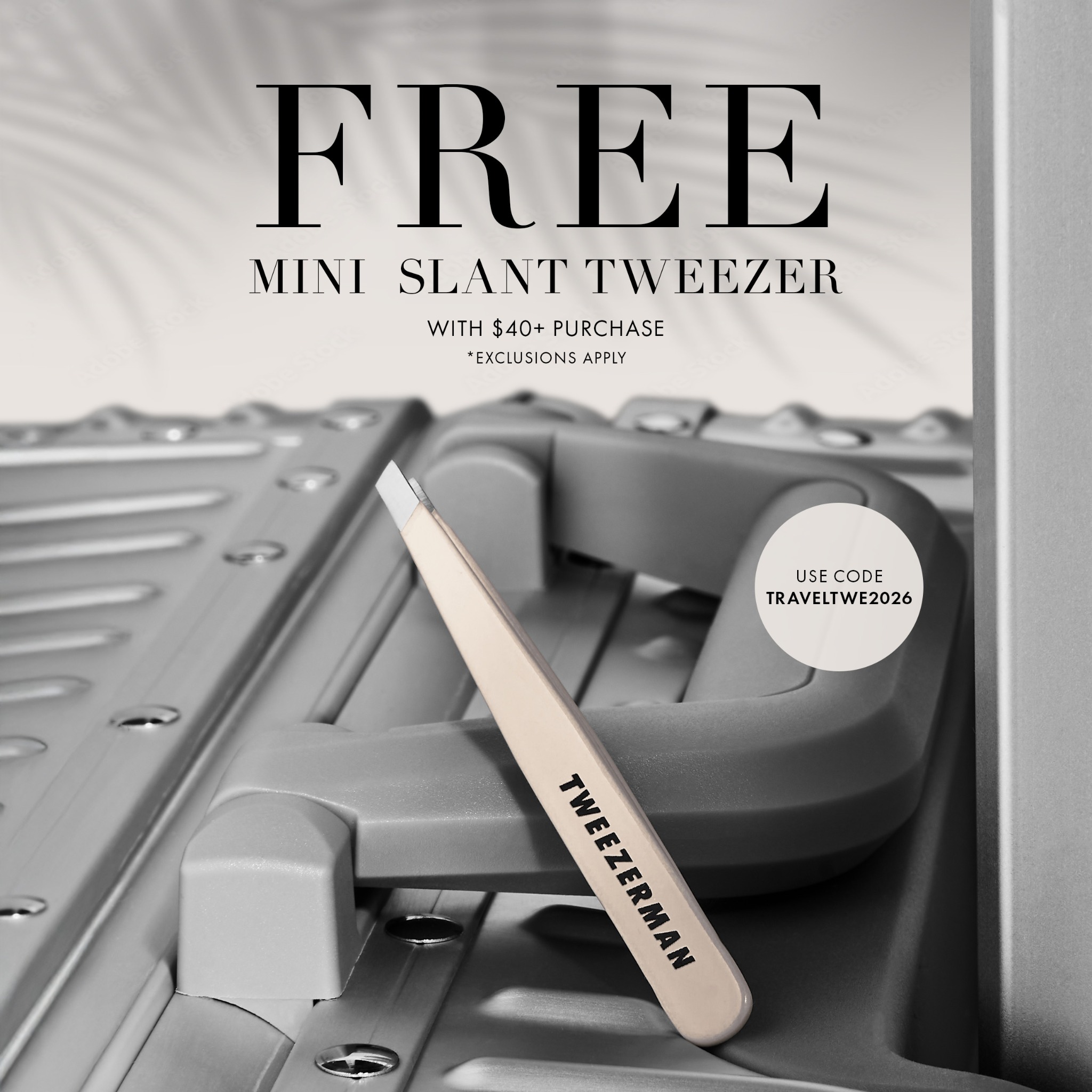 Tweezerman Facebook ad