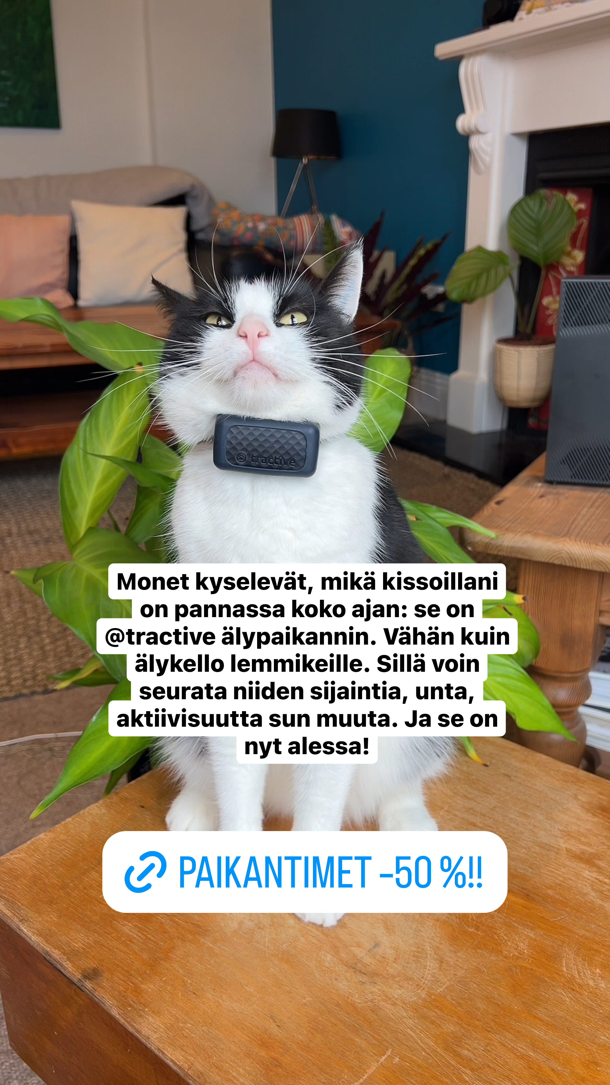 Tractive Facebook ad