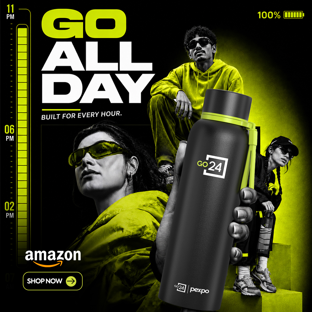 Go24 Bottles Facebook ad: Your Personalised Water Bottle