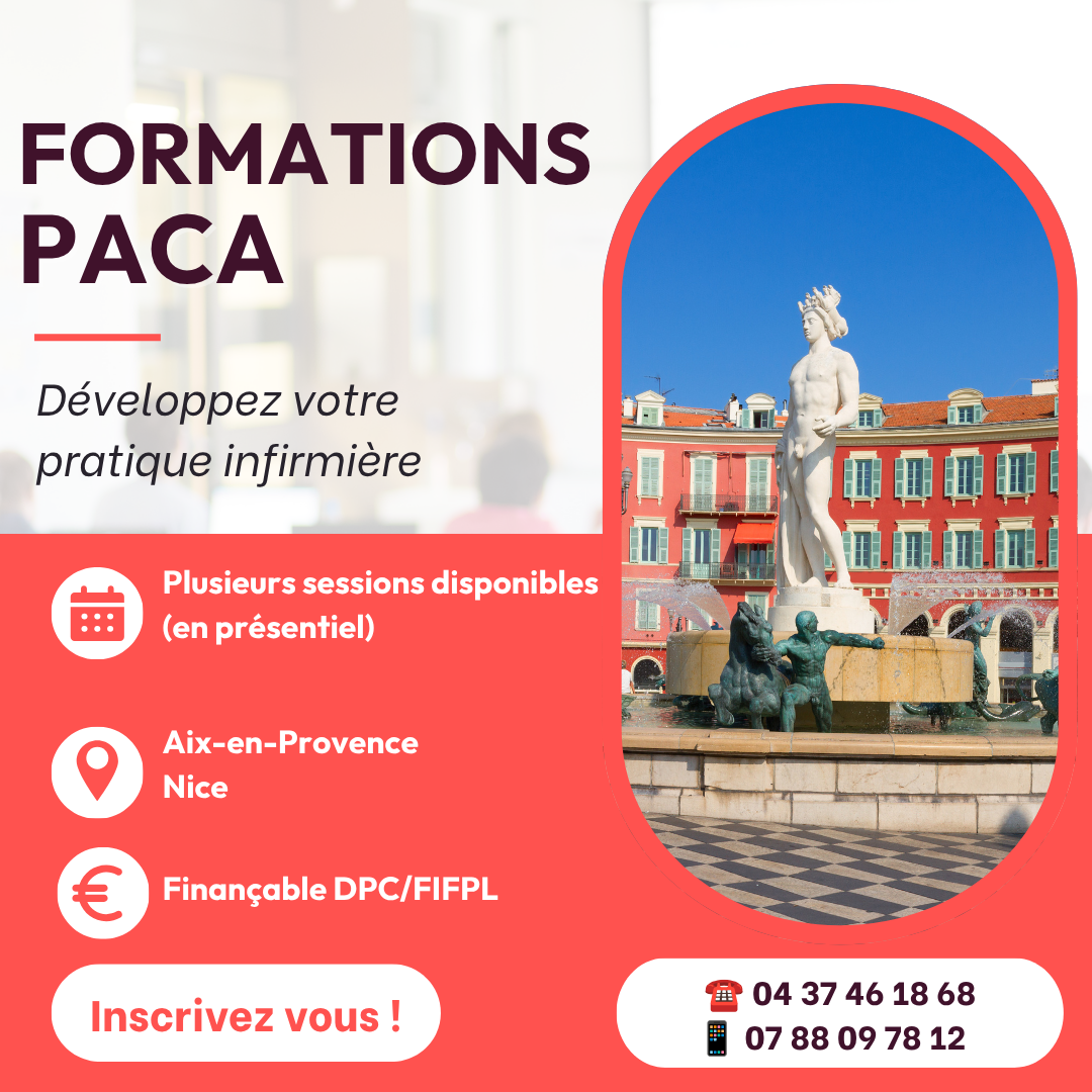 Pôle Formation Santé - Infirmiers Facebook ad: Formations IDEL à Nice et Aix-en-Provence