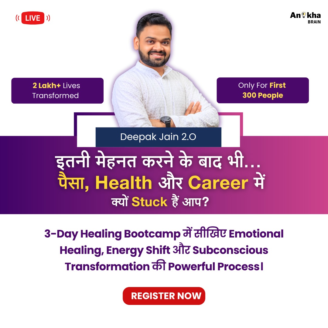 Anokha Brain Facebook ad: Start Your Mind Reset Today