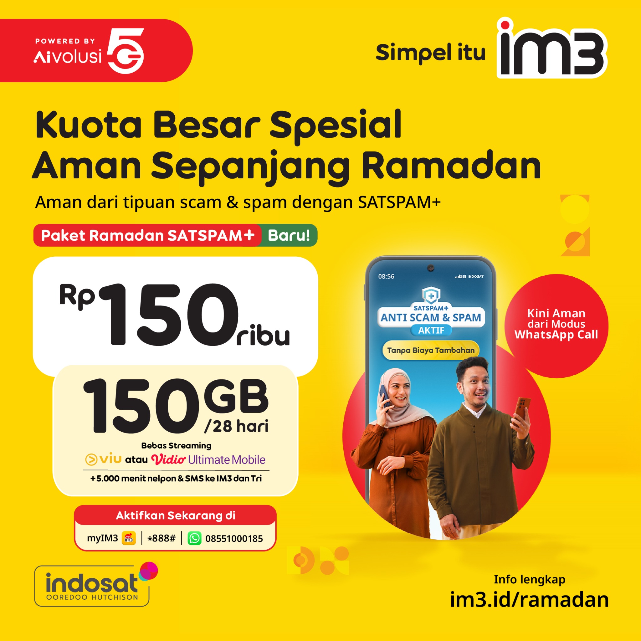 Indosat IM3 Facebook ad