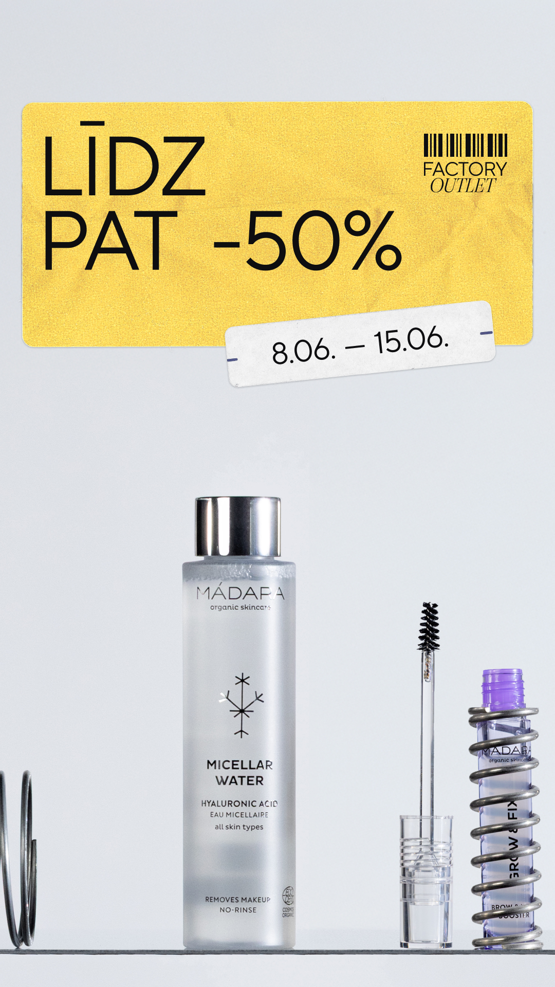 Mádara Organic Skincare Facebook ad