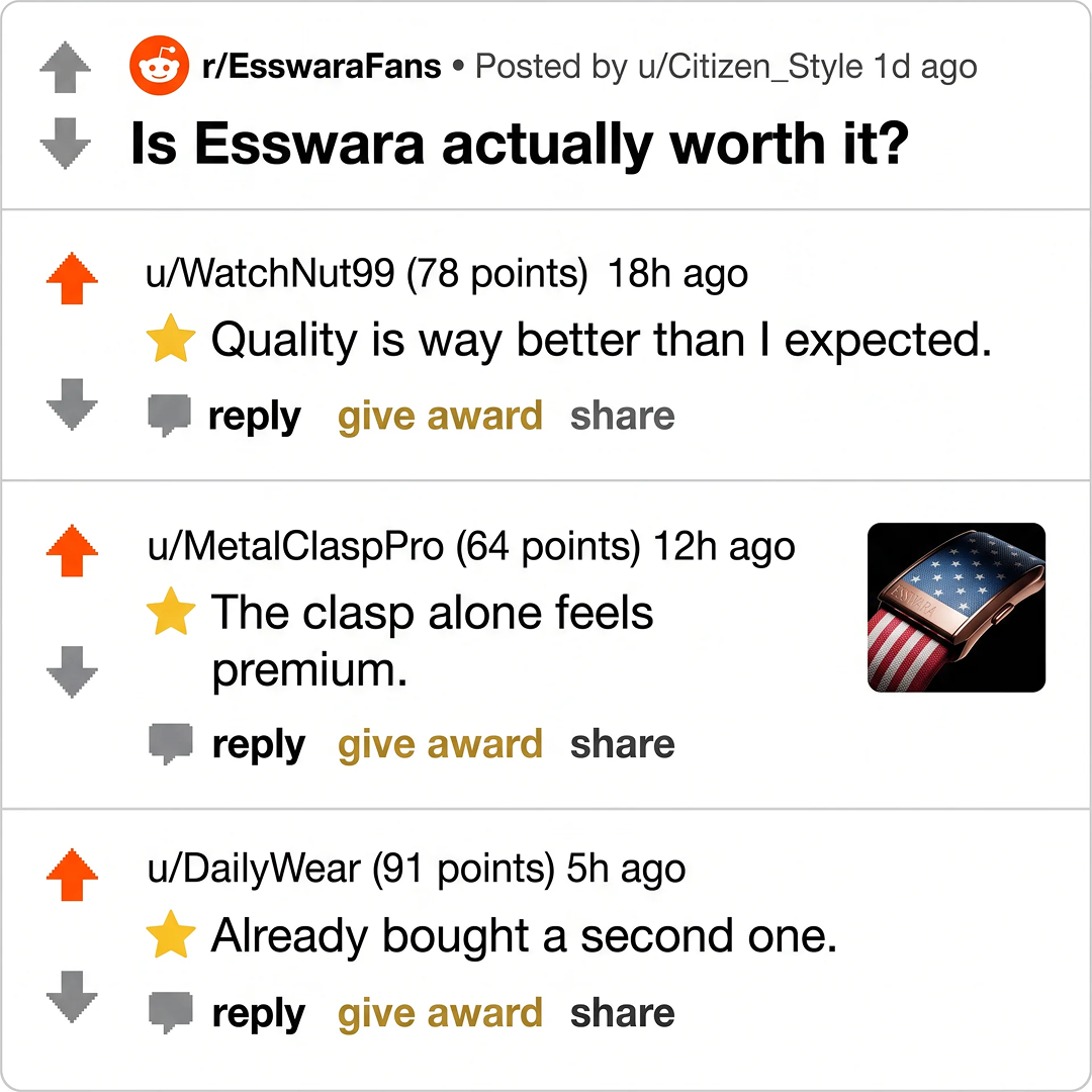 Esswara Facebook ad: Esswara Whoop Band