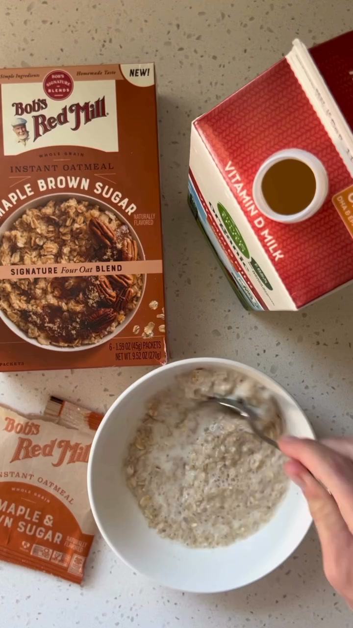 Bob's Red Mill Natural Foods Facebook ad: A Better Breakfast in 3 Minutes