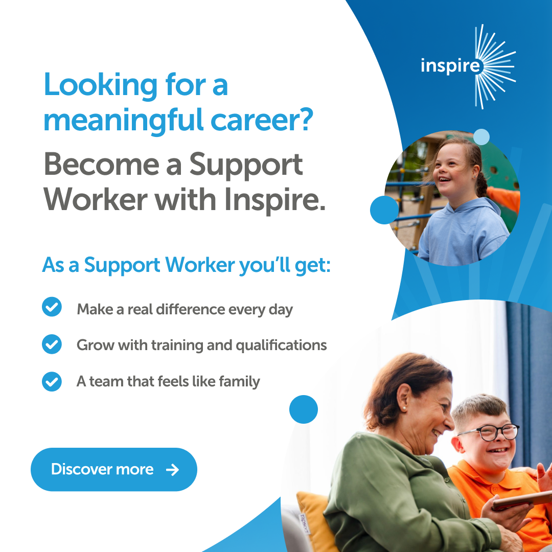 Inspire Facebook ad: Make a Difference Every Day
