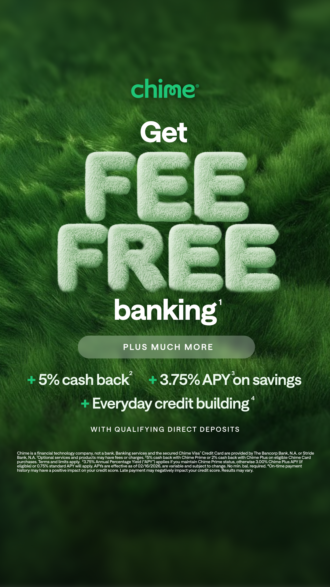 Chime Facebook ad