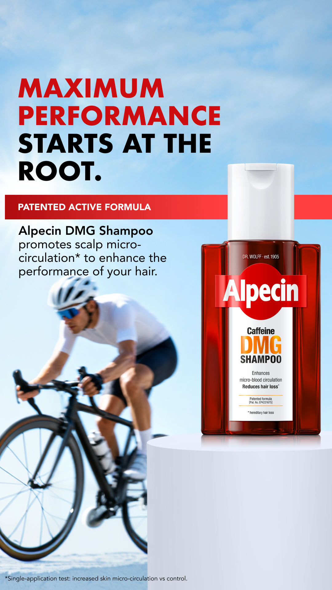 Alpecin Facebook ad