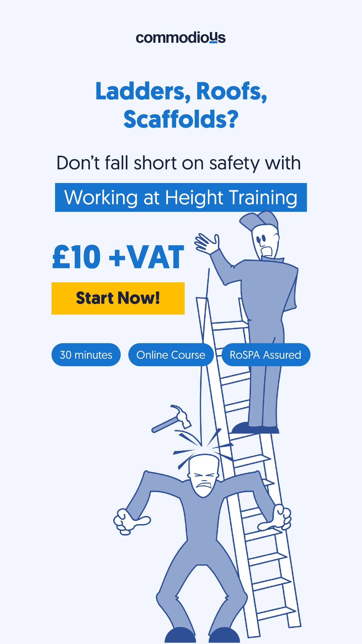 Commodious Training Facebook ad