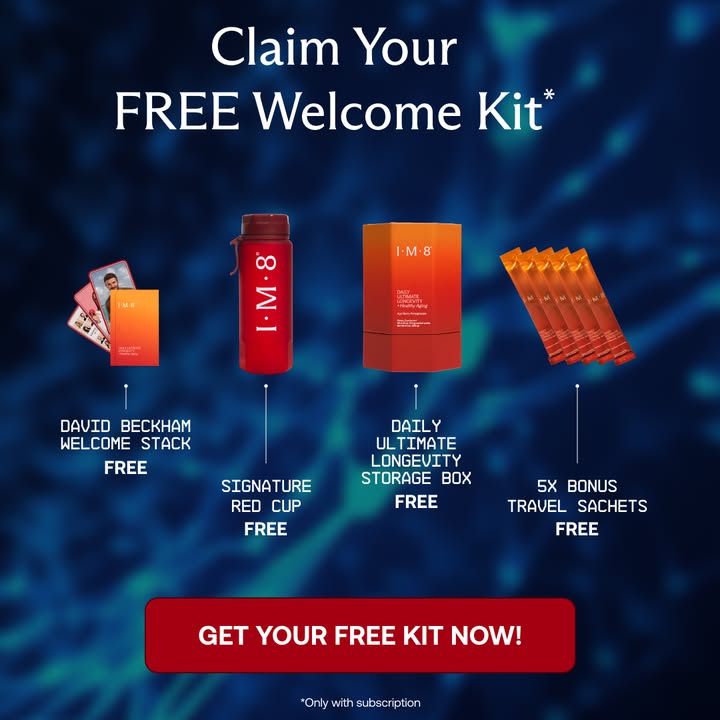IM8 Facebook ad: Longevity Starts at the Cellular Level