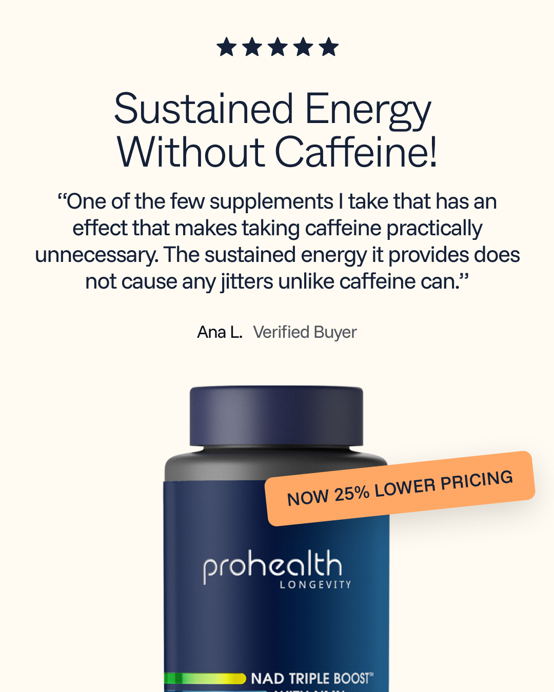 ProHealth Longevity Facebook ad