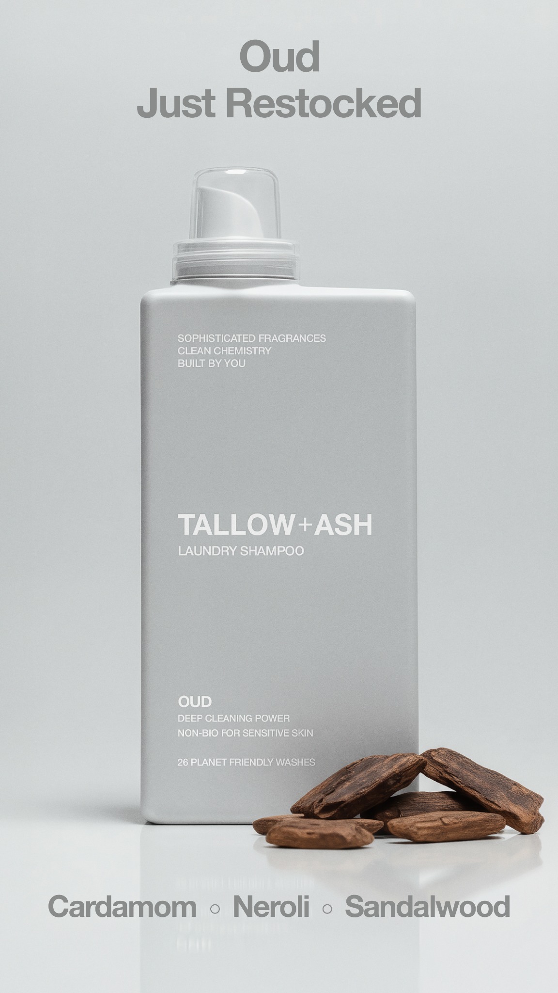 Tallow + Ash Facebook ad