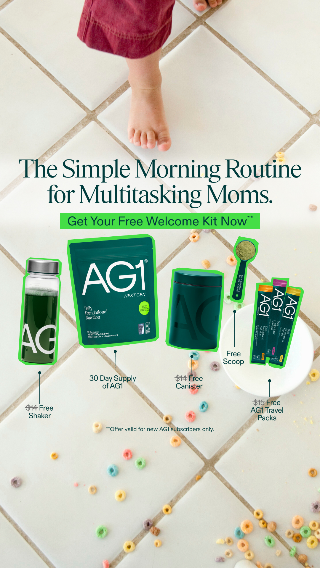AG1 by Athletic Greens Facebook ad