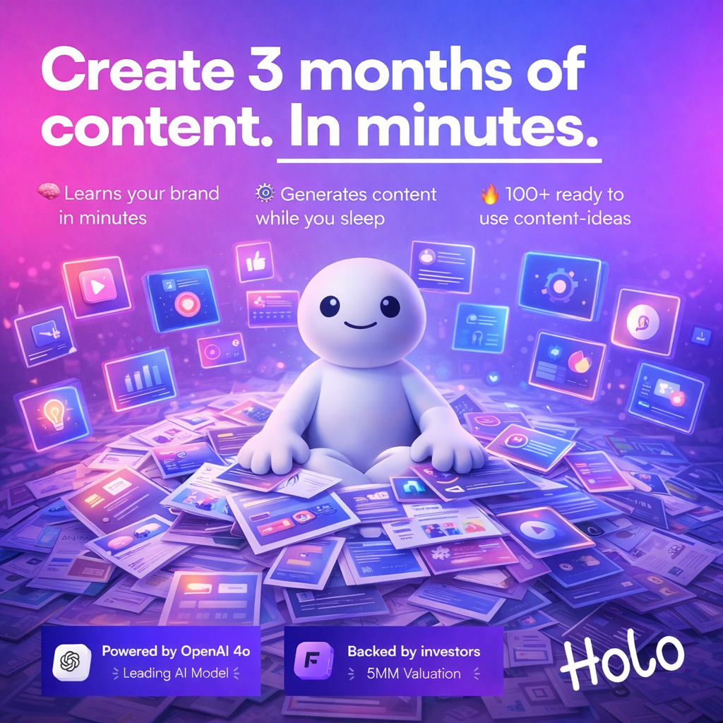 Holo Facebook ad