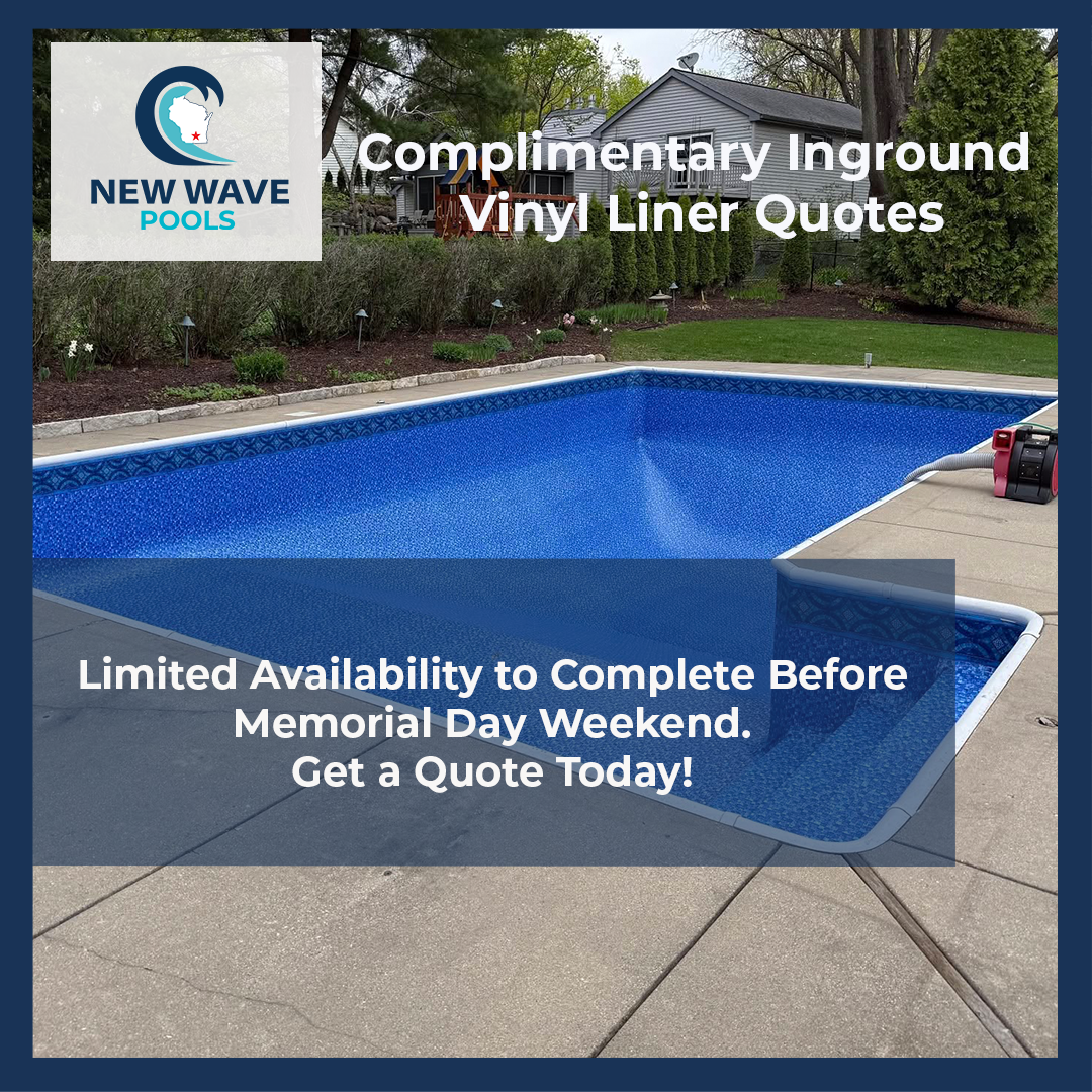 New Wave Pools, LLC. Facebook ad: In-Ground Pool Vinyl Liner Replacement