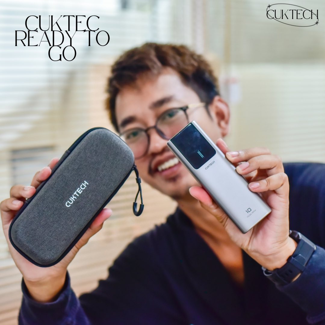 หยุดงาน ไปเที่ยว Facebook ad: ไอเท็มที่ควรมี CUKTEC Ready To Go ชุดเซ็ทพาวเวอร์แบงค์…