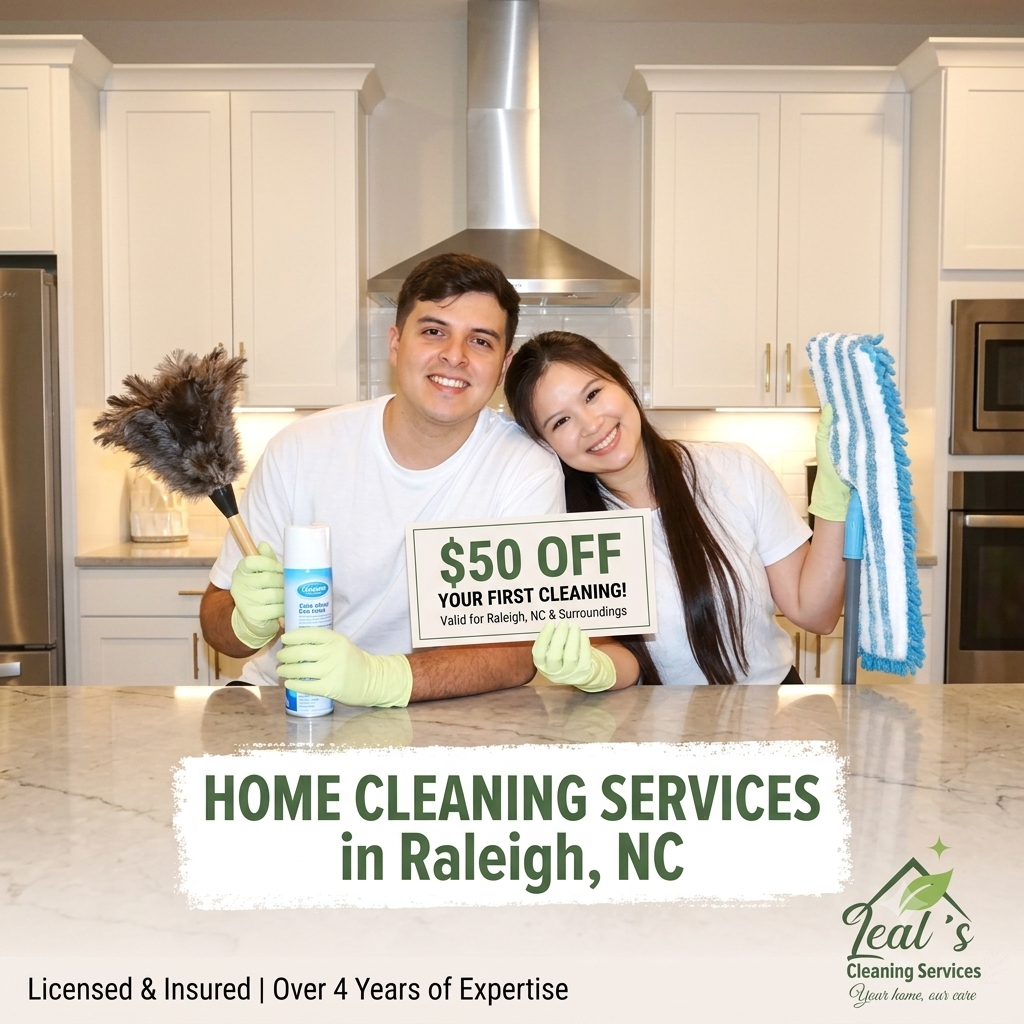 Leal's Cleaning Service Facebook ad