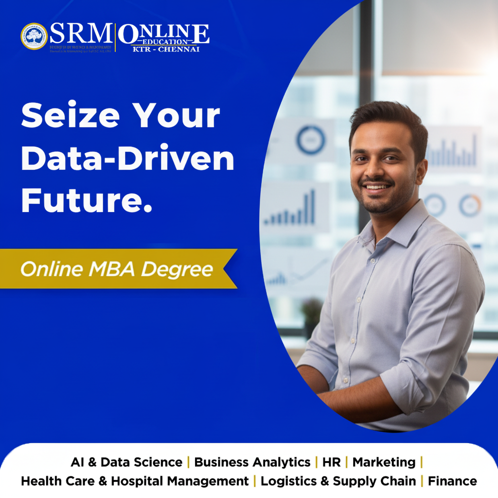 SRM Online Education Facebook ad