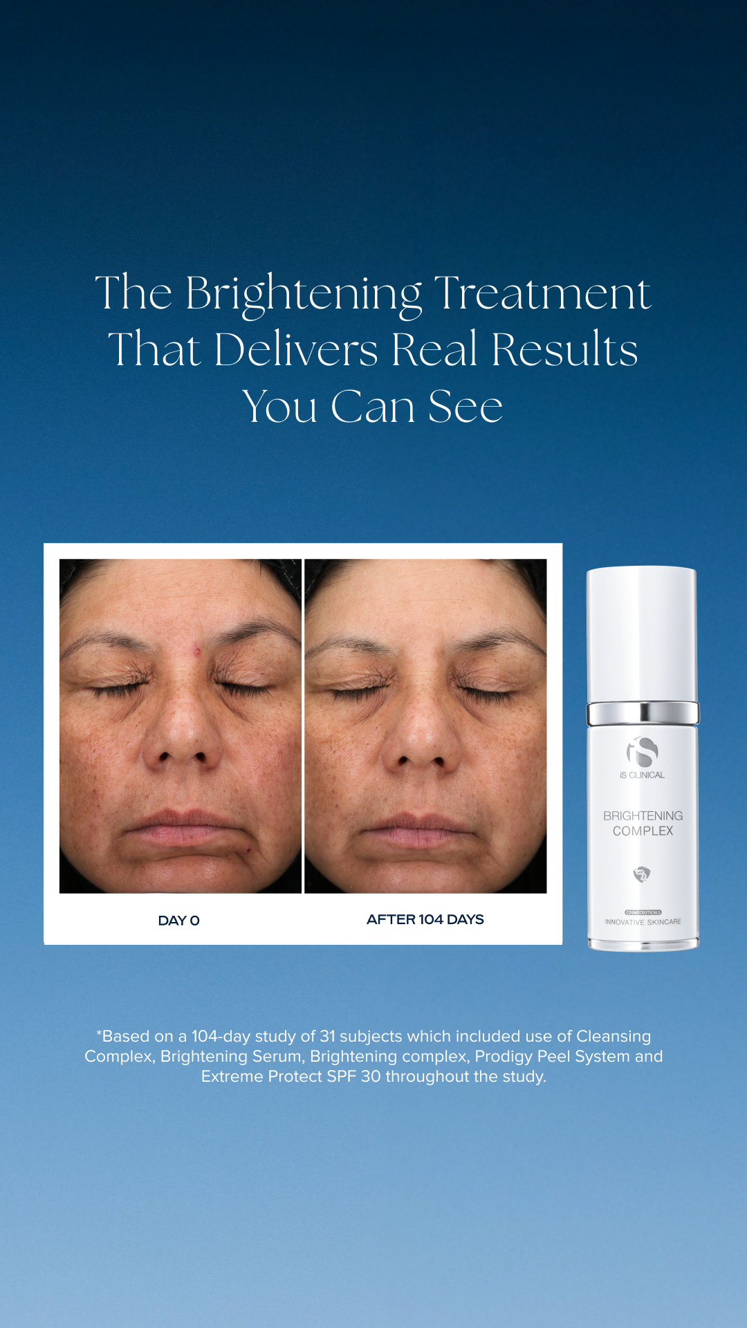 iS CLINICAL Facebook ad