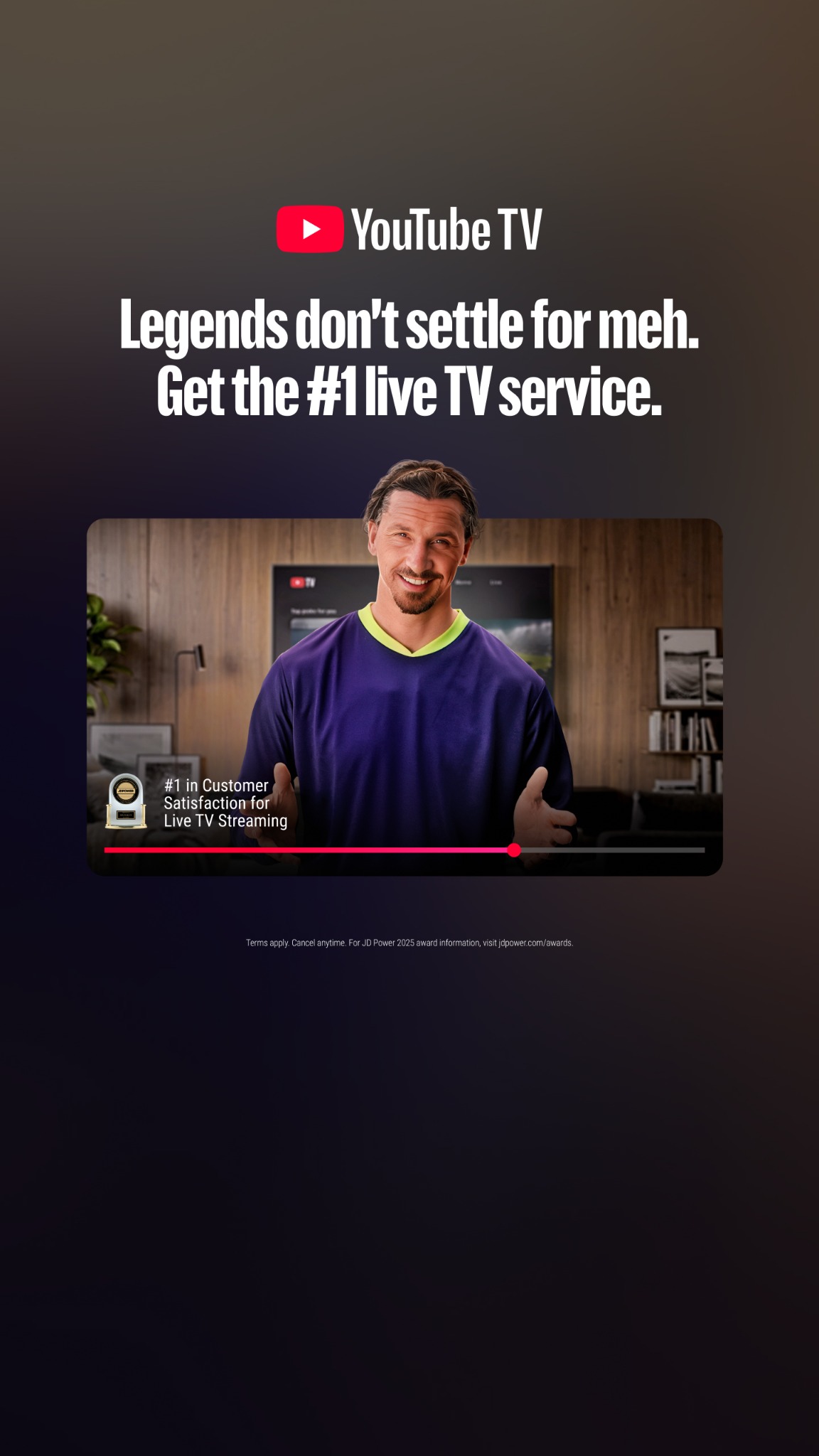 YouTube TV Facebook ad