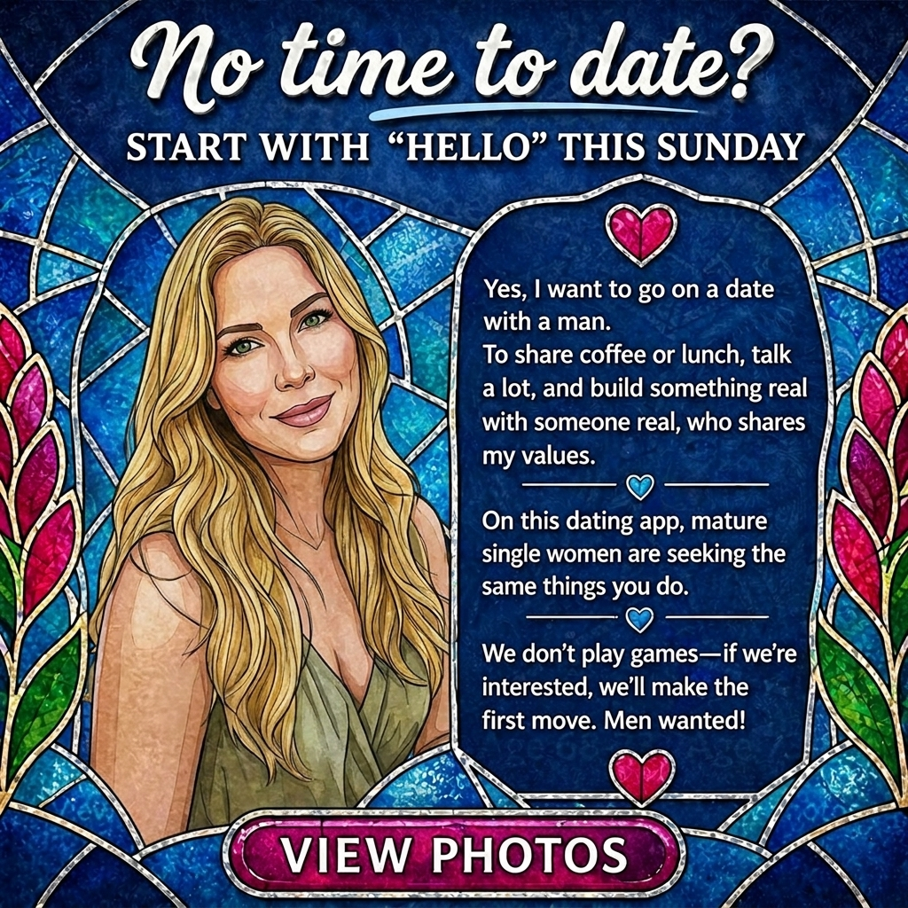 Sincere relationship Facebook ad: For Men 45+