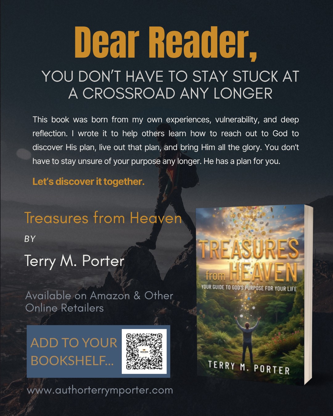 Author Terry M. Porter Facebook ad: YOU DON'T HAVE TO STAY STUCK AT A…