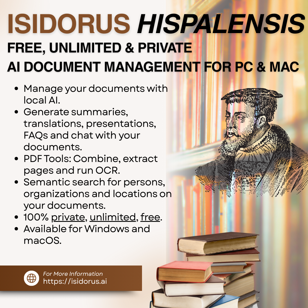 Isidorus Hispalensis Facebook ad from Aug 10, 2026
