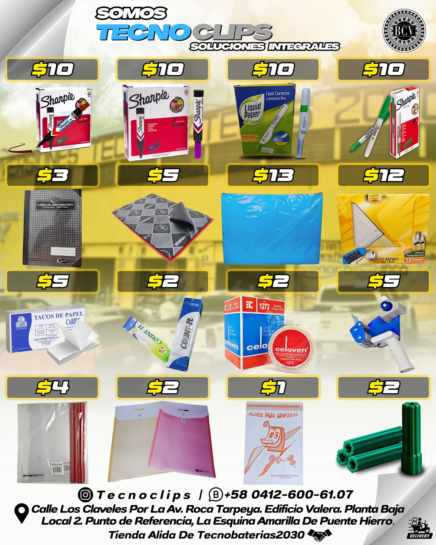 tecnoclips Facebook ad: ¡¡Precios En liquidación!