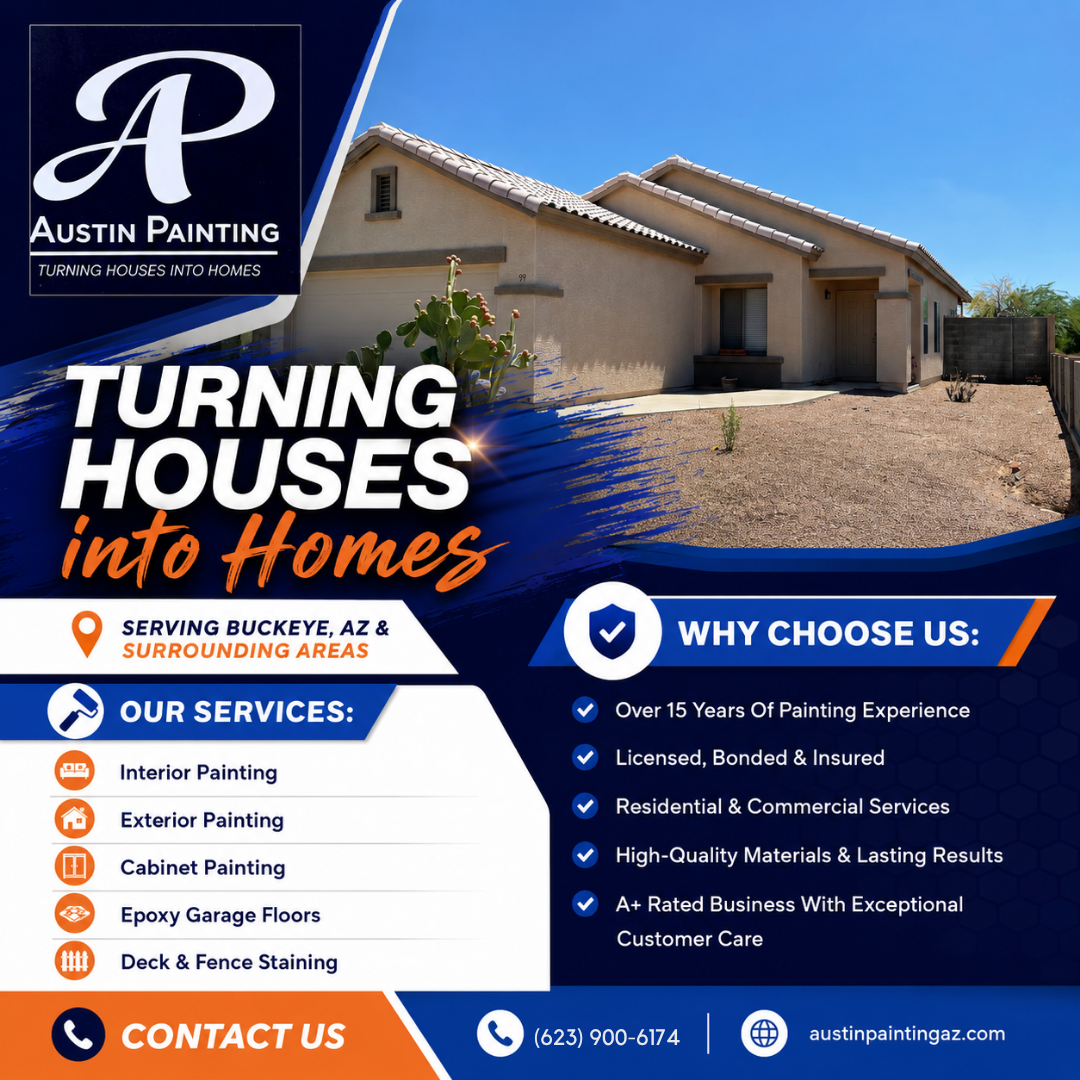 Austin Painting Facebook ad: Make a lasting impression with vibrant, high-quality…