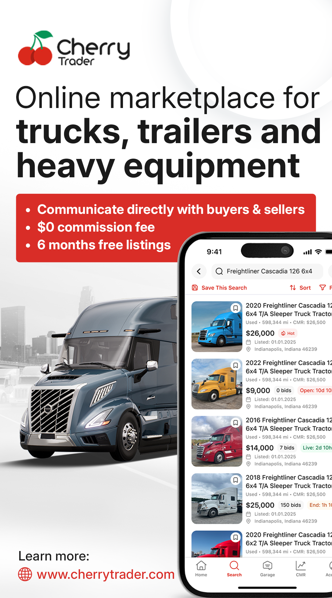 Cherry Trader Facebook ad
