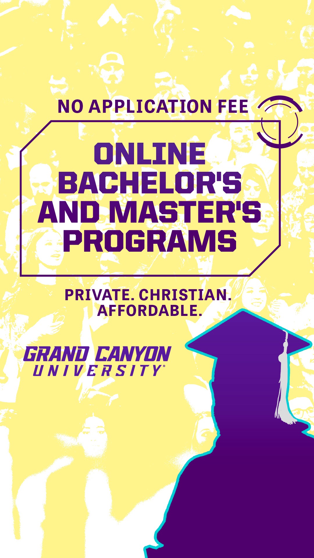 Grand Canyon University Facebook ad