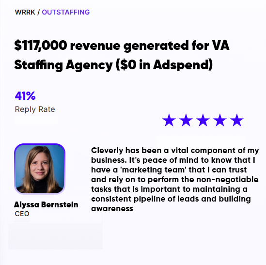 Nick Verity Facebook ad: Still in the market for B2B Lead Generation?