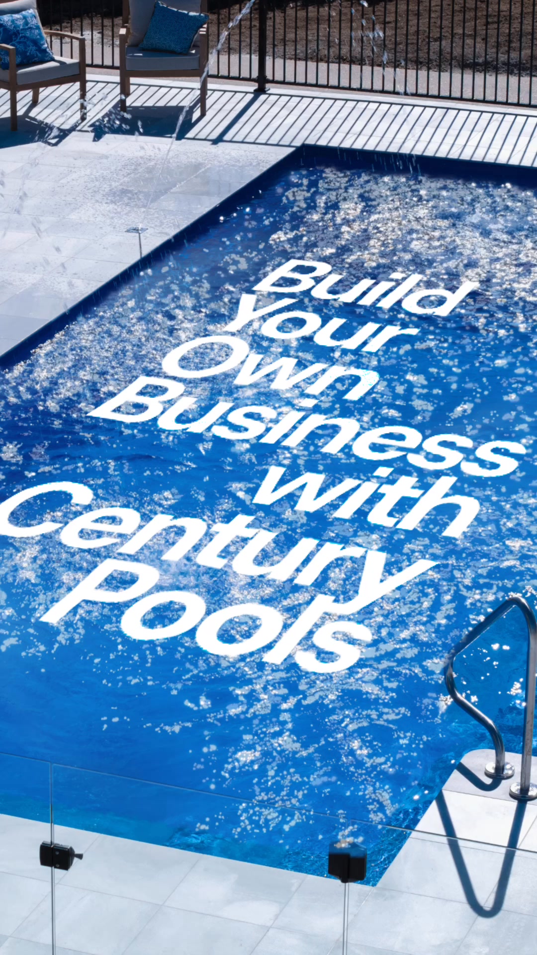 Century Pools National Facebook ad: Build Your Own Pool Business