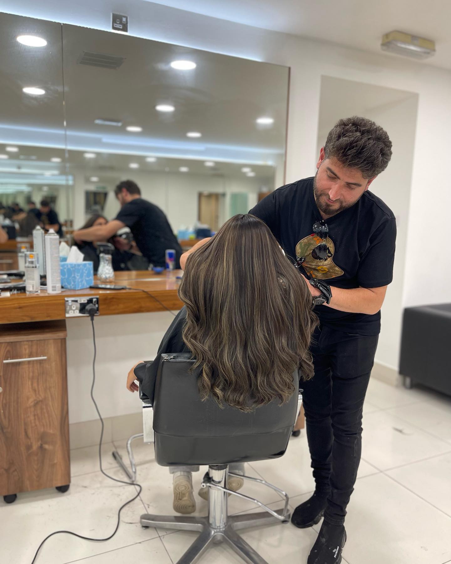 Divahairstudiolondon1 Facebook ad: Natural soft ash balayage for Beautiful Lady nice…