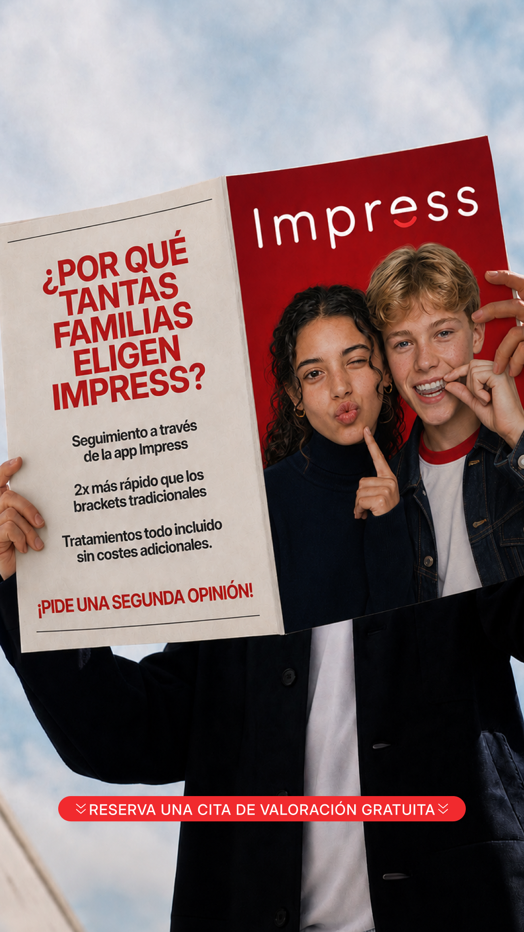 Impress Facebook ad