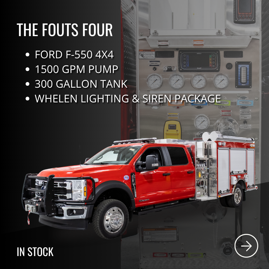 Fouts Fire Facebook ad: Every apparatus backed by a local dealer who…